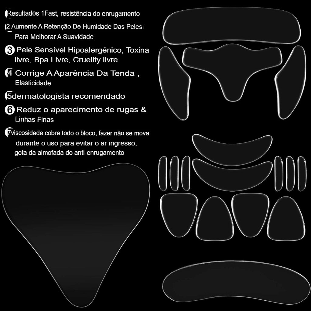 ADESIVOS REJUVENESCEDOR PARA PELE