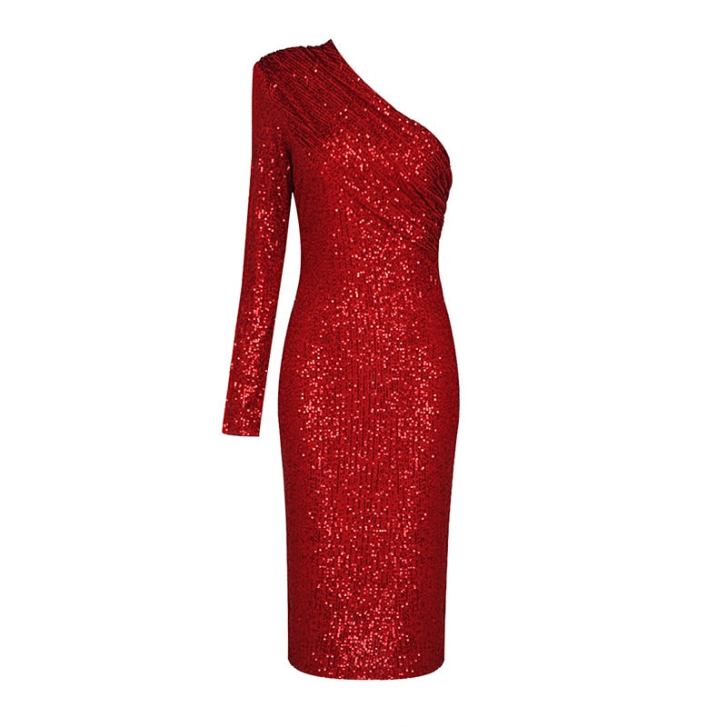 Luxury sequin dress