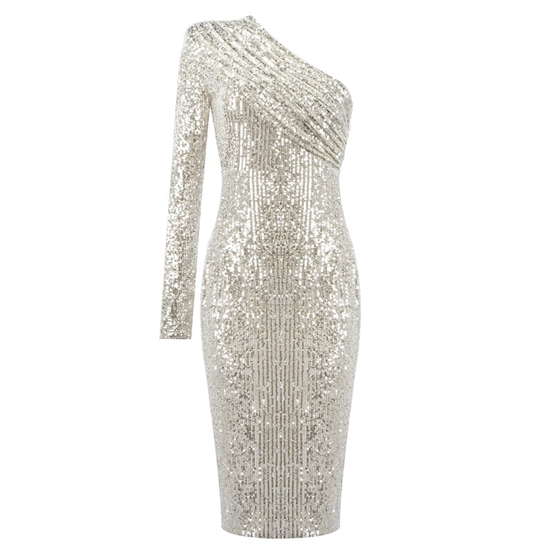 Luxury sequin dress