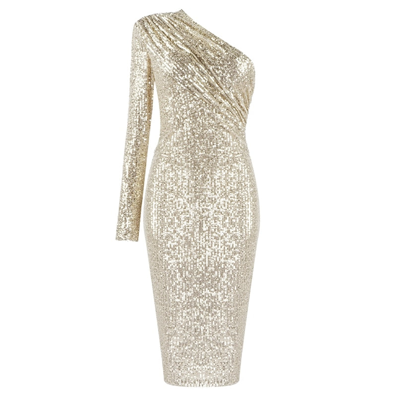 Luxury sequin dress