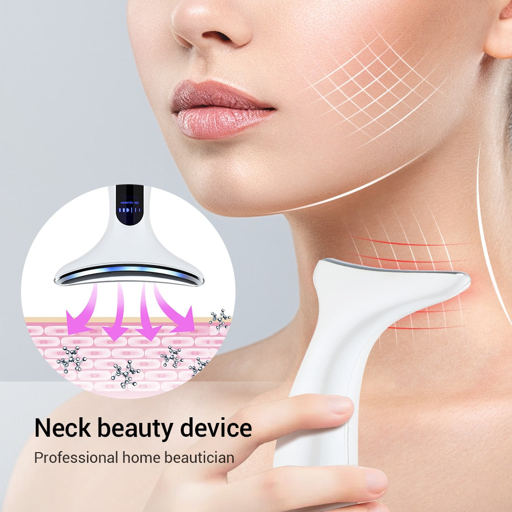 MASSAGE AND NECK BEAUTY DEVICE.